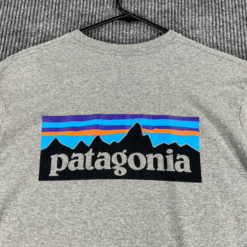 Patagonia Shirt Mens Medium Gray Long Sleeve Casual Outdoor Regular Fit Hike